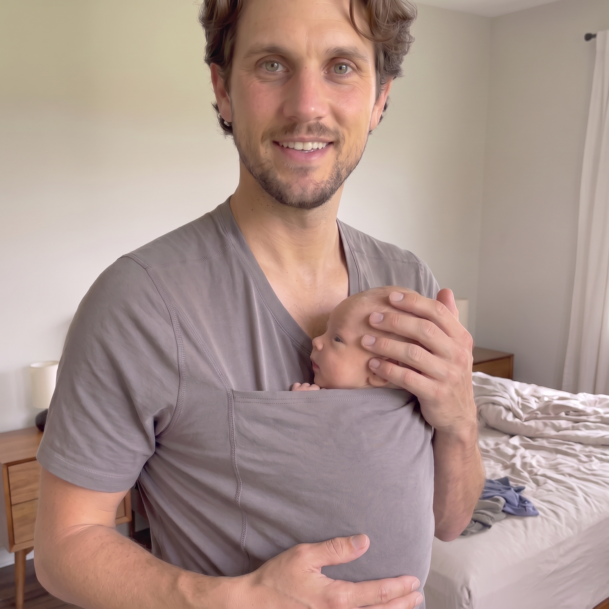 DaddyPouch™ Baby Pouch Shirt