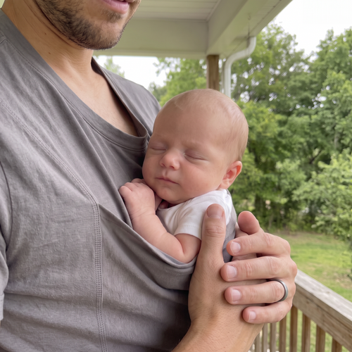 DaddyPouch™ Baby Pouch Shirt